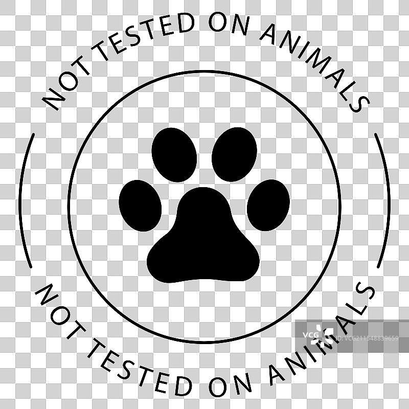 动物安全认证图标设计图片素材