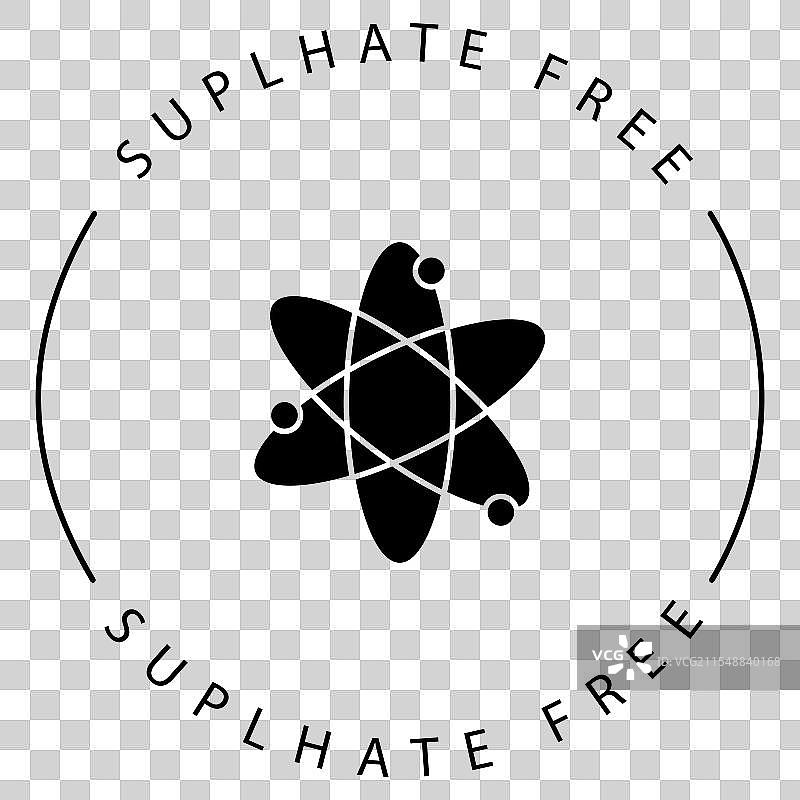 无硫酸盐清洁绿色图标设计图片素材