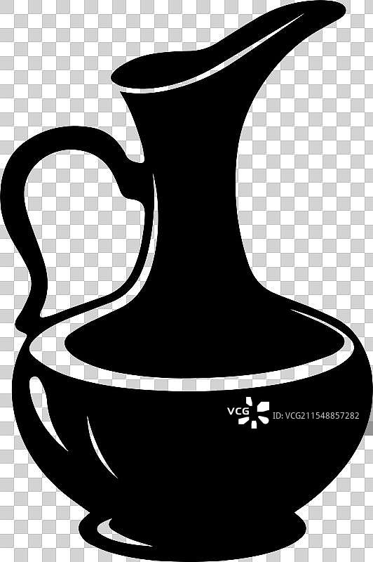 卡通水壶剪贴画图片素材