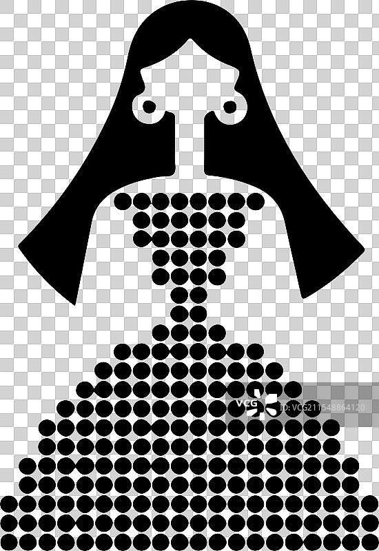 女性服装店的标志图片素材