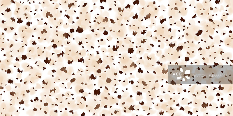 猞猁毛皮无缝图案，棕色和米色相间图片素材