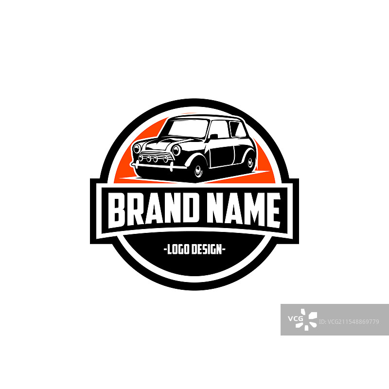 摩里斯汽车标志设计侧面展示图片素材