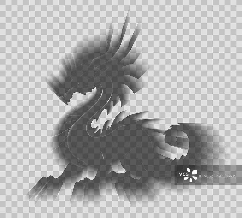 童话故事的透明黑暗阴影图片素材