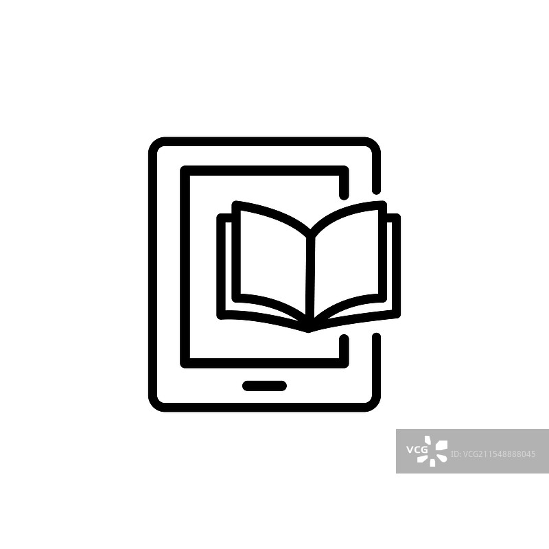 电子书阅读器、平板电脑和便携式阅读设备图片素材