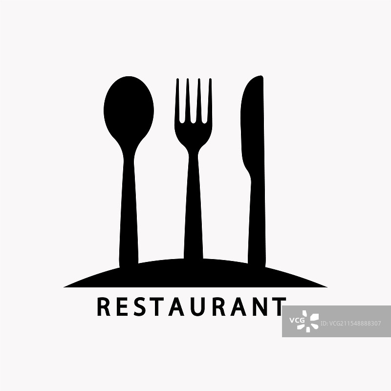 餐厅美食广场咖啡馆标志模板图片素材