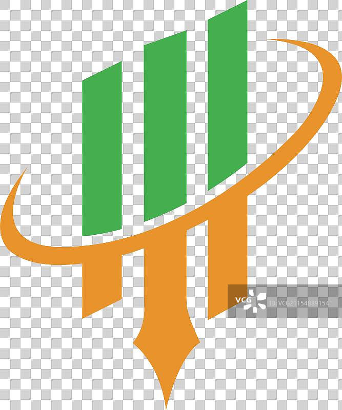 成长抽象标志库存剪贴画图片素材