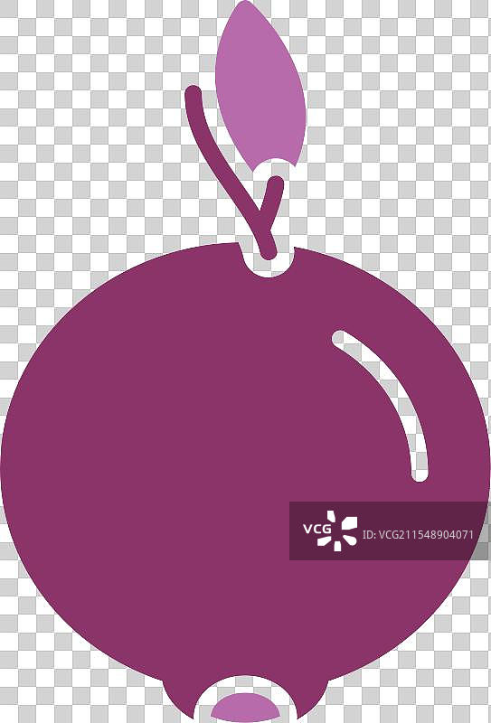 丑橘水果图标，双色设计图片素材