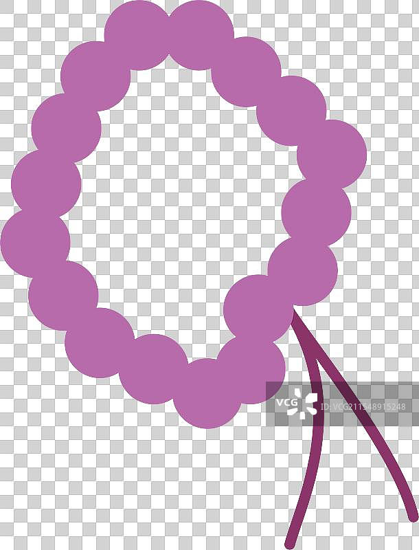 玫瑰经符号双色图标图片素材