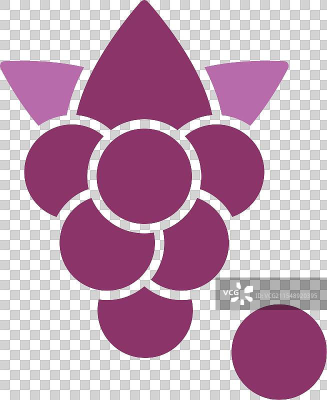 双色图标的博伊森莓图片素材