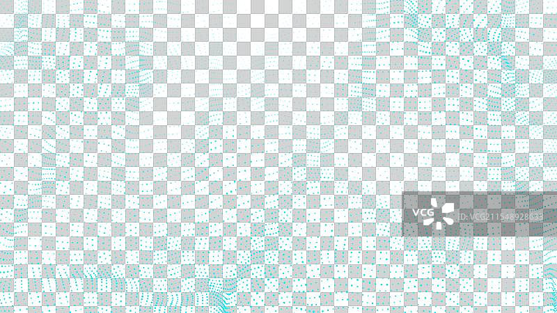 蓝色点波纹图案数字化图片素材