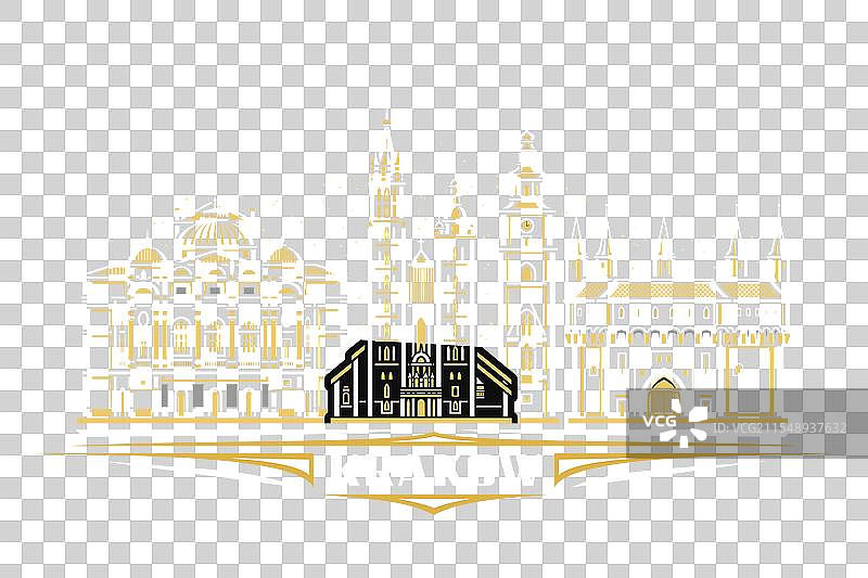 克拉科夫图片素材