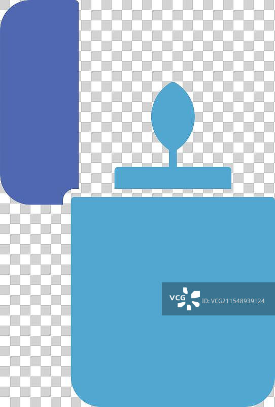 双色Zippo图标图片素材