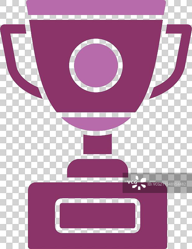奖杯图标，双色设计图片素材