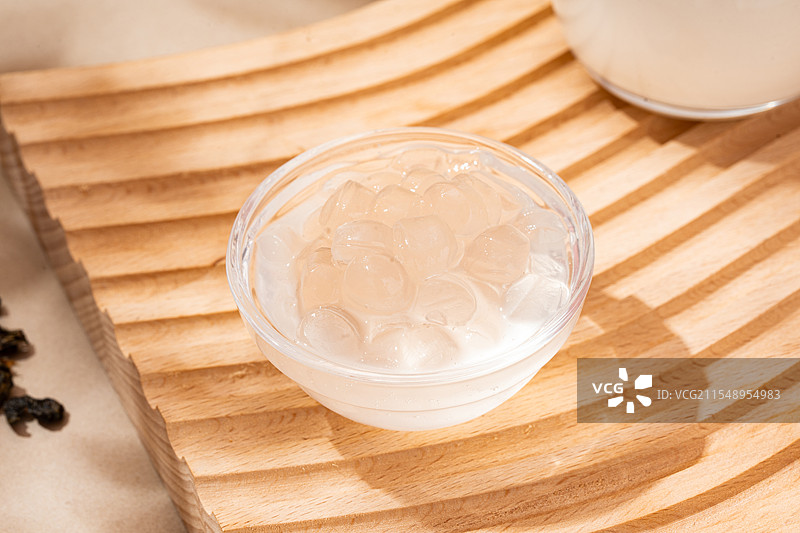寒天晶球脆啵啵图片素材