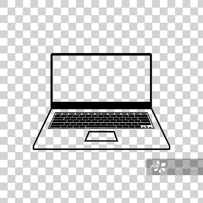 笔记本电脑图标图片素材