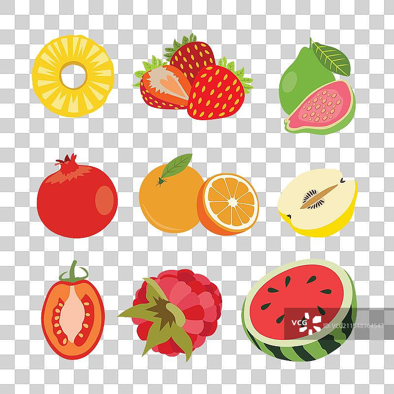 热带水果盛宴图片素材