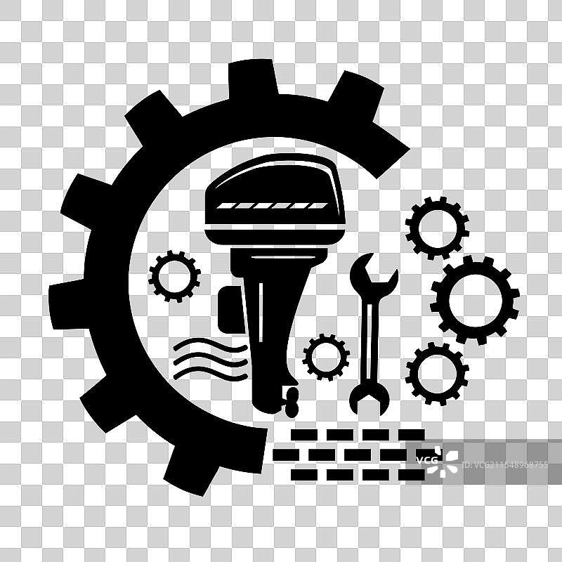 舷外发动机图片素材