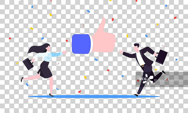 客户反馈员工或客户满意度图片素材