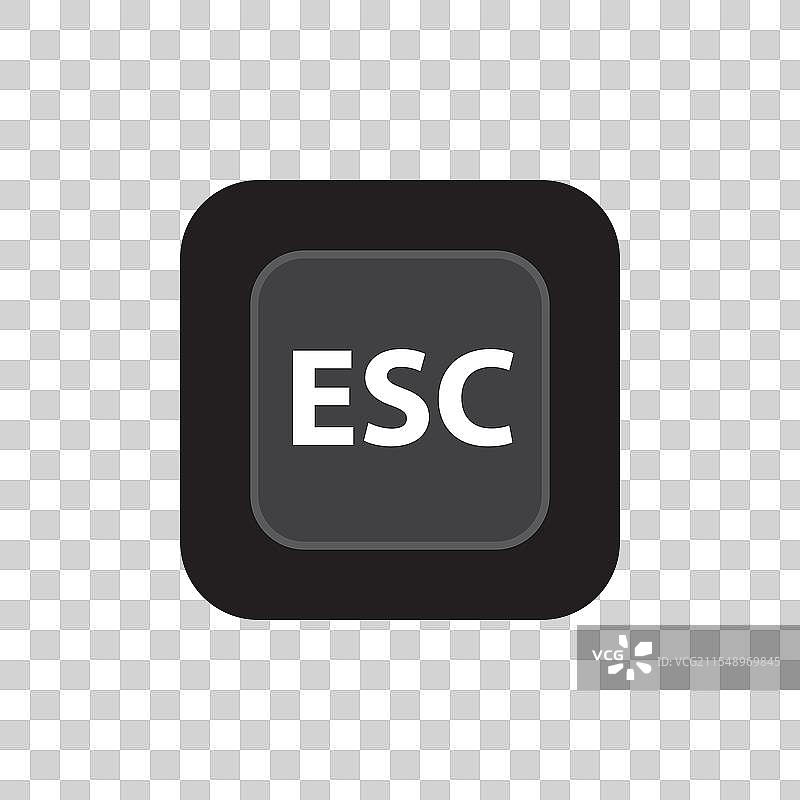 白色背景上的白色3D按钮图片素材