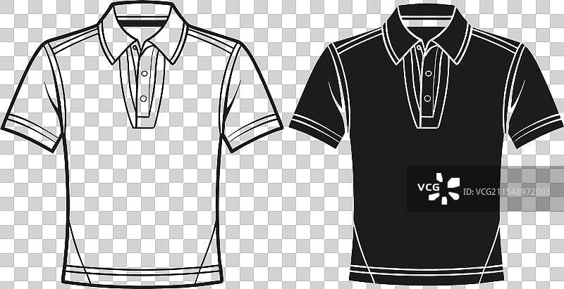 Polo衫技术时尚模板绘图图片素材