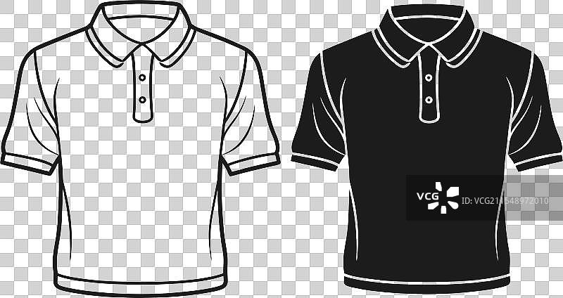 Polo衫技术时尚模板绘图图片素材