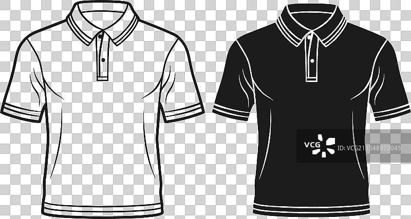 Polo衫技术时尚模板绘图图片素材