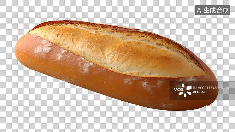 【AI数字艺术】3D渲染，欧式乡村面包，粗粮欧包，法棍面包，面包烘焙，早餐，甜点美食下午茶免抠元素图片素材