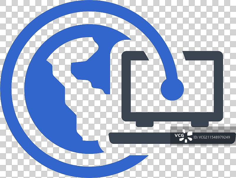 数字自由职业者图标图片素材