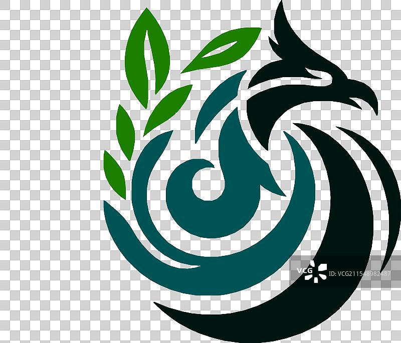 雄鹰标志设计，既大胆又优雅图片素材