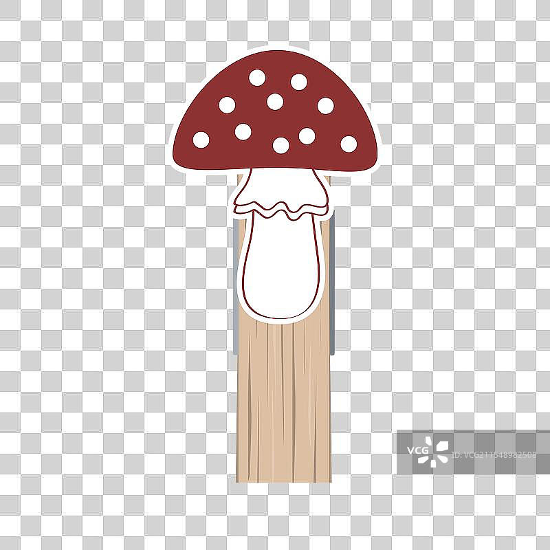 装饰有可爱苍蝇的小木衣夹图片素材