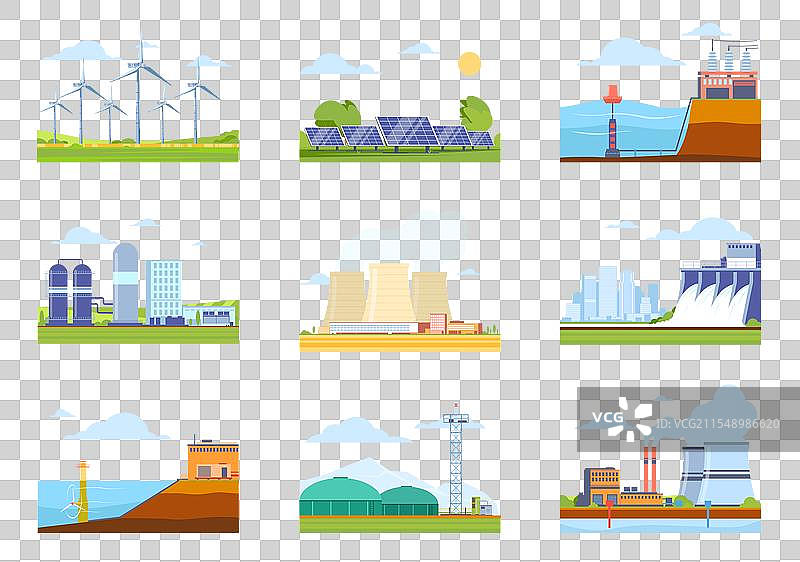 可再生能源来源 替代 可持续图片素材