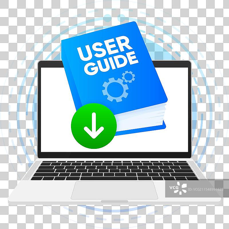 用户指南数字书籍用户手册文档和图片素材