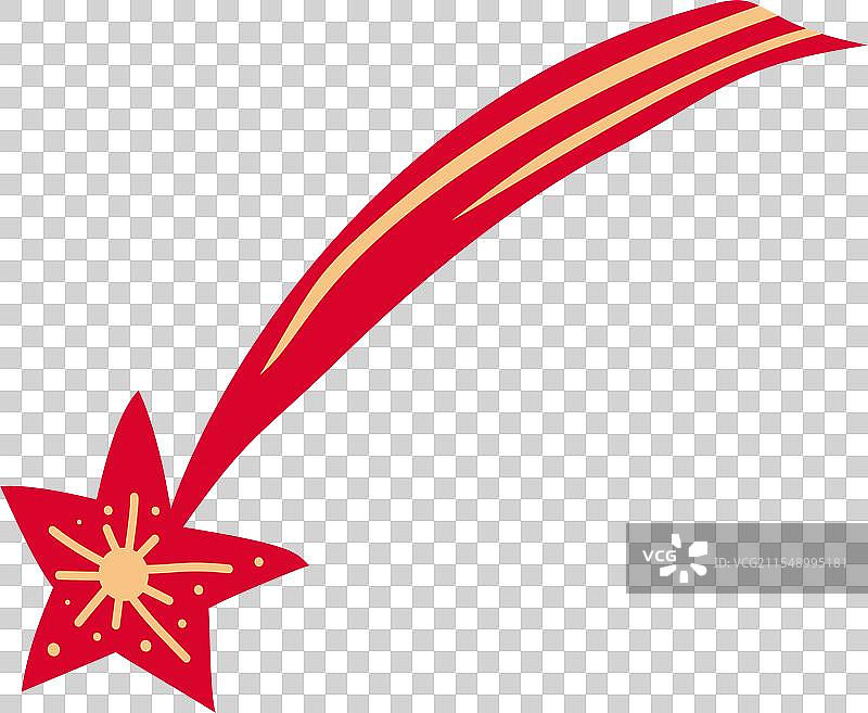 圣诞节流星彗星图片素材