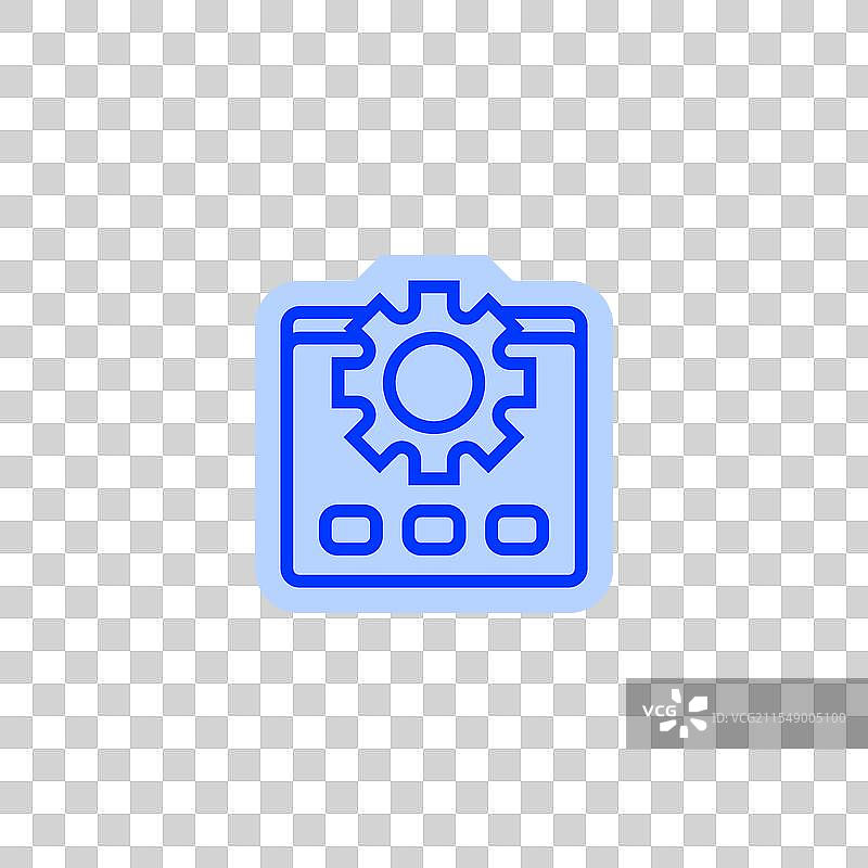 网页优化线条图标线性风格标志图片素材