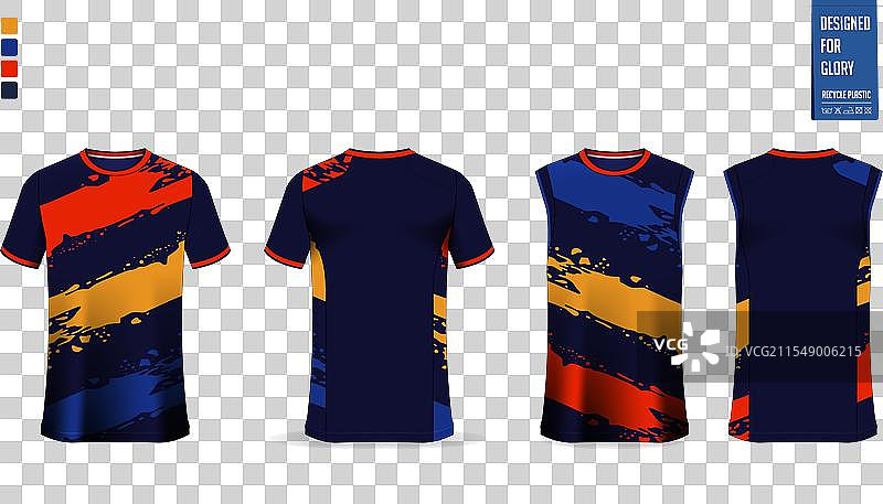 足球球衣、足球装备或篮球制服图片素材