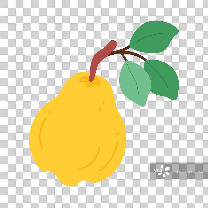 榅桲图标 水果图标图片素材