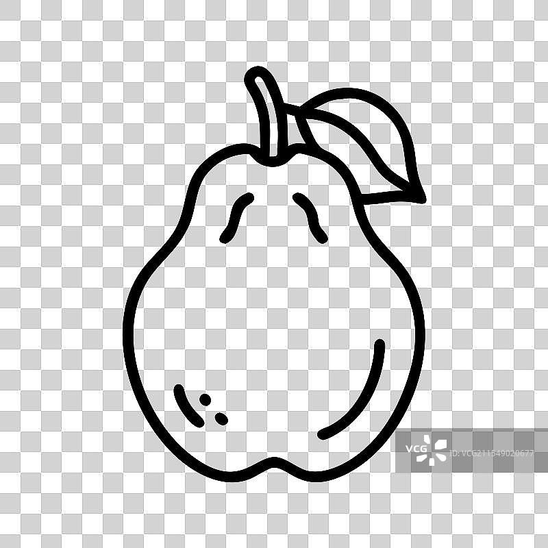 榅桲图标 水果图标图片素材