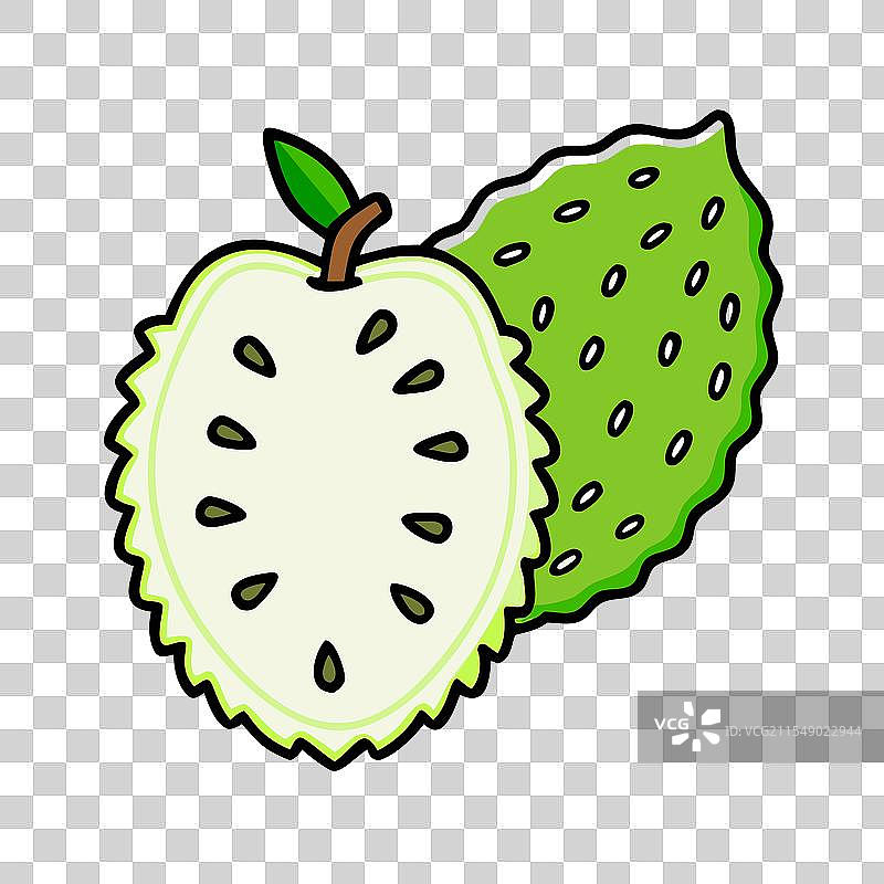 酸角图标 水果图标图片素材