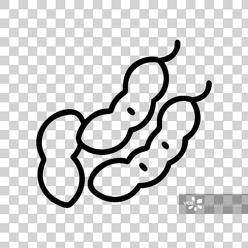 罗望子图标 水果图标图片素材