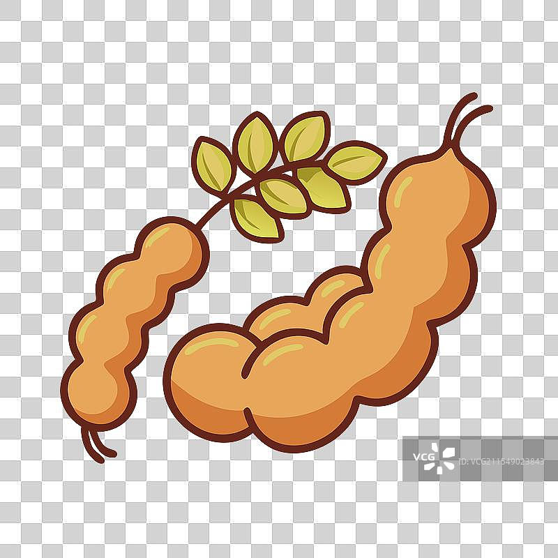 罗望子图标 水果图标图片素材