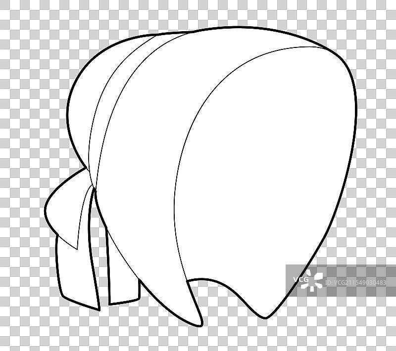 维多利亚时代的帽子，头部时尚配饰，帽子图片素材