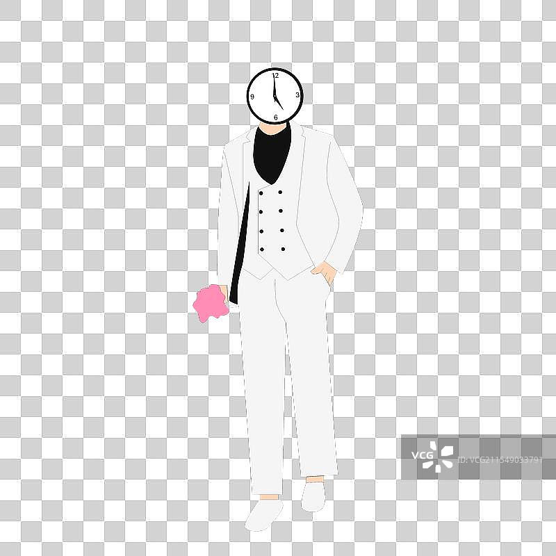 穿着西装的新郎图片素材