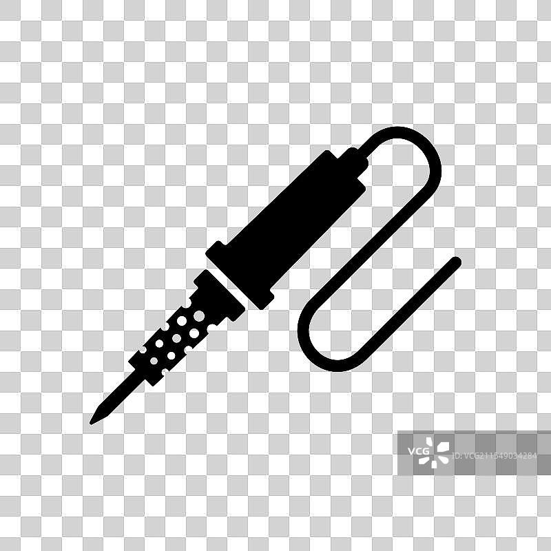 焊接图标或焊接铁图标轮廓图片素材