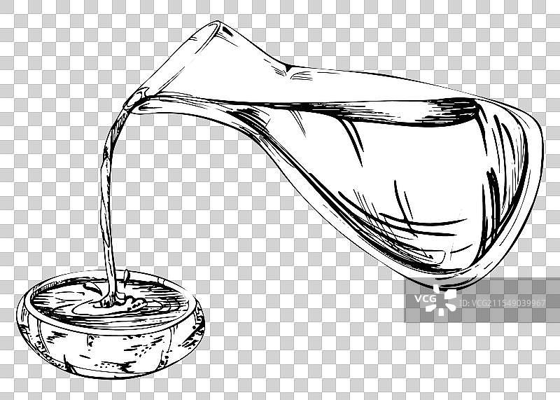 日本料理：寿司、生鱼片和酱油图片素材