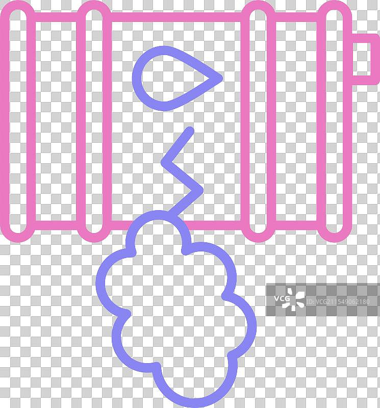 油漏线双色图标图片素材