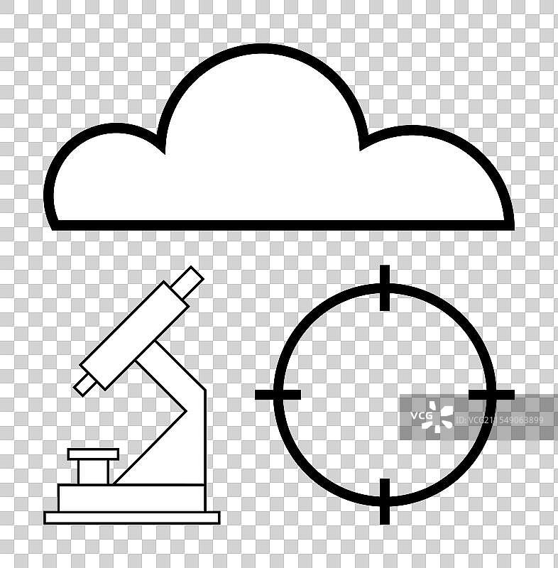 云计算科学研究与目标导向图片素材