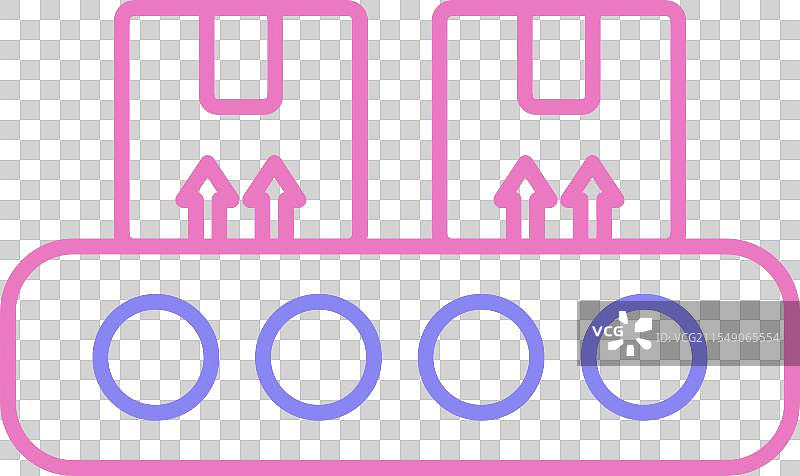 高效的双色图标图片素材