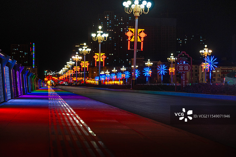 名为富强的彩虹桥图片素材