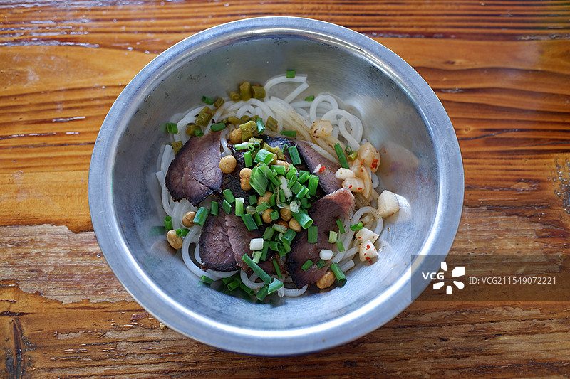 桂林马肉米粉图片素材