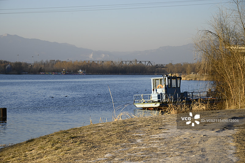 汾河公园 湿地图片素材